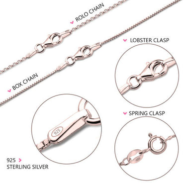 Dreamcatcher Necklace Rose Gold Plated