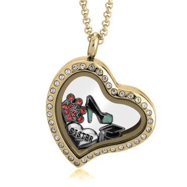 Gold Heart Locket