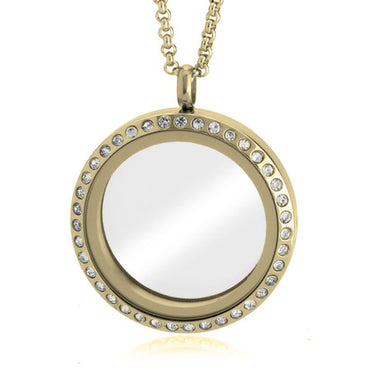 Gold Floating Locket