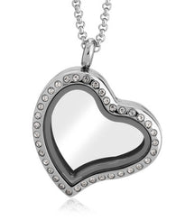 Silver Heart Locket