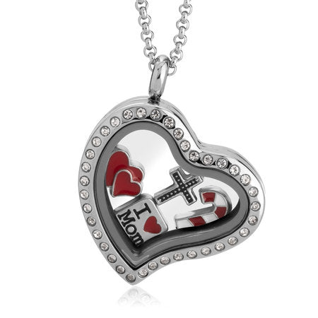 Silver Heart Locket