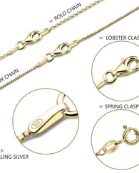Double Heart Infinity Necklace - Gold Plated