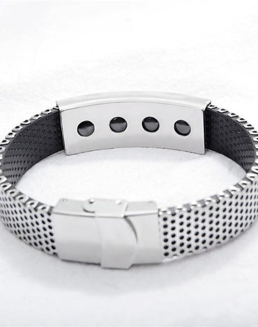 Men Stainless Steel Personalised Bracelet