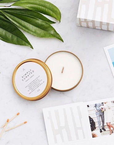 Vanilla Lavendar Soy Travel Candle