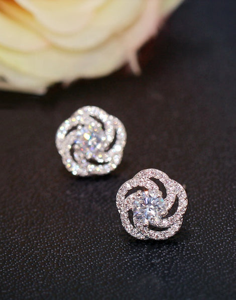 Zircon Stud Earring